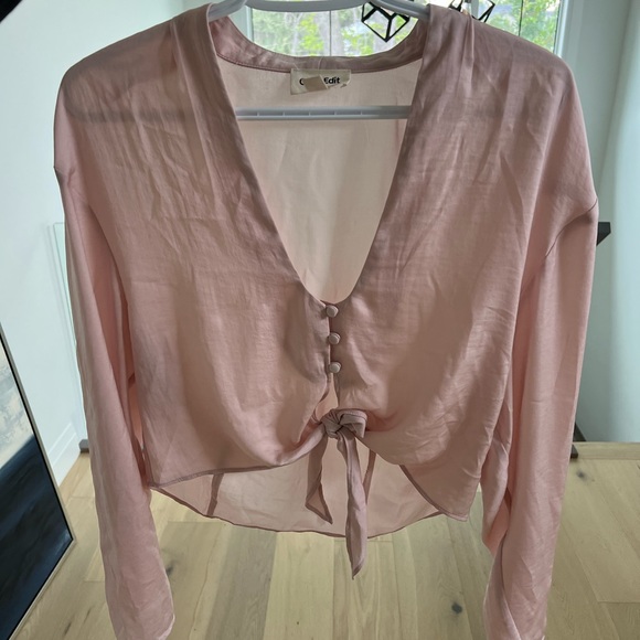 Open Edit Pink Blouse - Nordstrom - Picture 3 of 8